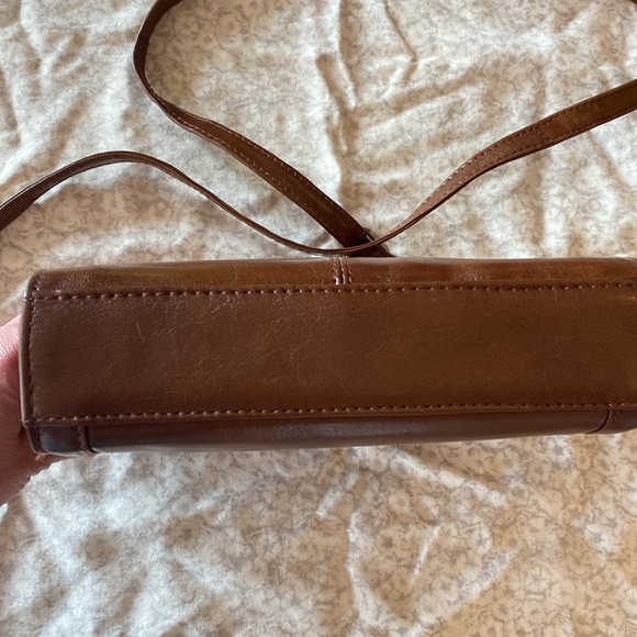 Ashwood crossbody bag brown leather purse  adjustable strap - Picture 3 of 6